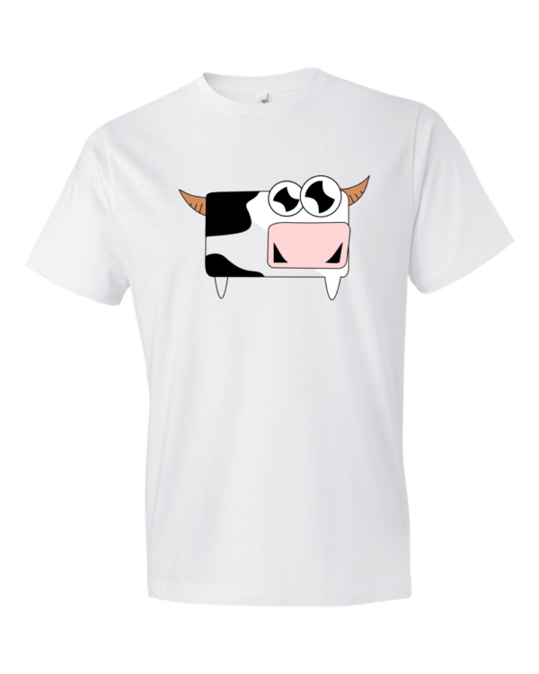 Cow-Lightweight-Fashion-Short-Sleeve-T-Shirt-by-iTEE.com
