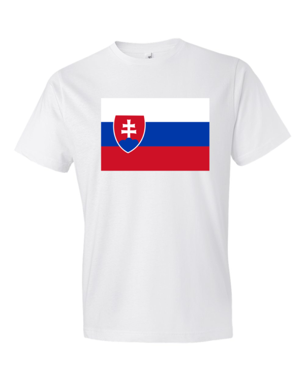 Flag-of-Slovakia-Lightweight-Fashion-Short-Sleeve-T-Shirt-by-iTEE.com