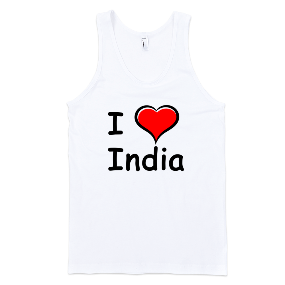 i love india t shirt