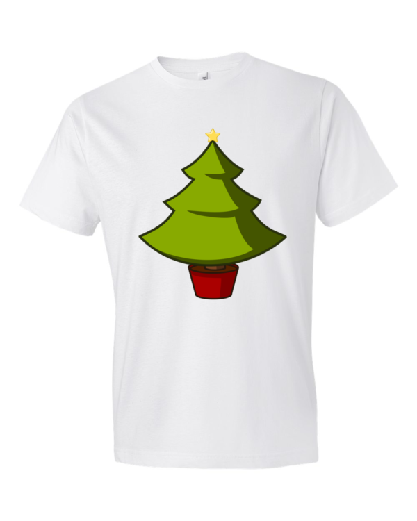 Christmas-Tree-Lightweight-Fashion-Short-Sleeve-T-Shirt-by-iTEE.com
