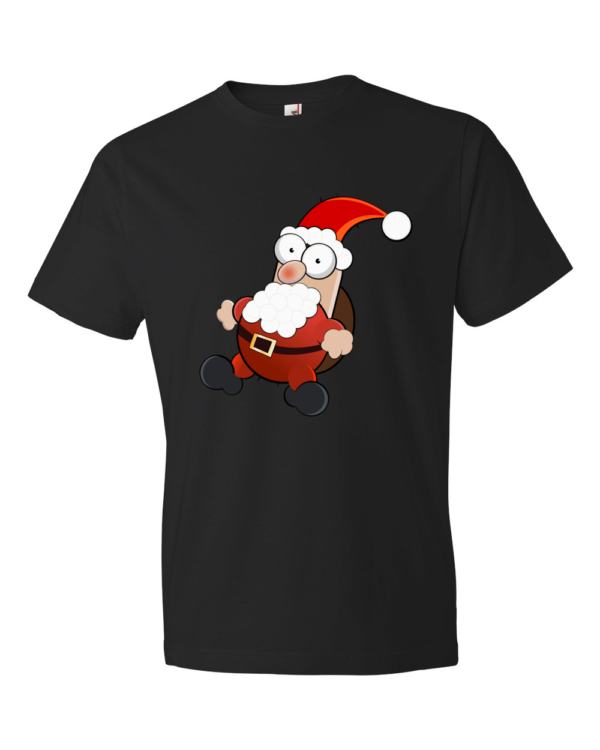 Santa-Claus-Lightweight-Fashion-Short-Sleeve-T-Shirt-by-iTEE.com