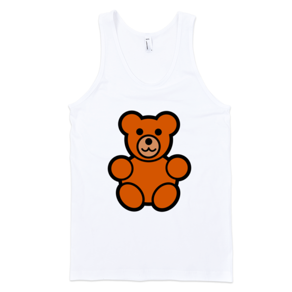 Teddy-Bear-Fine-Jersey-Tank-Top-Unisex-by-iTEE.com-1