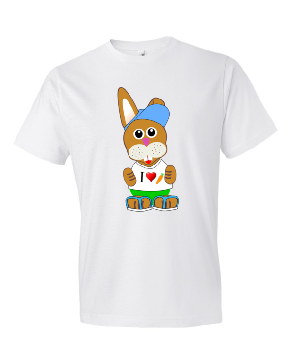 Bunny-Lightweight-Fashion-Short-Sleeve-T-Shirt-by-iTEE.com