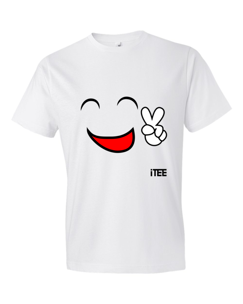 Happy Smile Lightweight Fashion Short Sleeve T-Shirt – iTEE