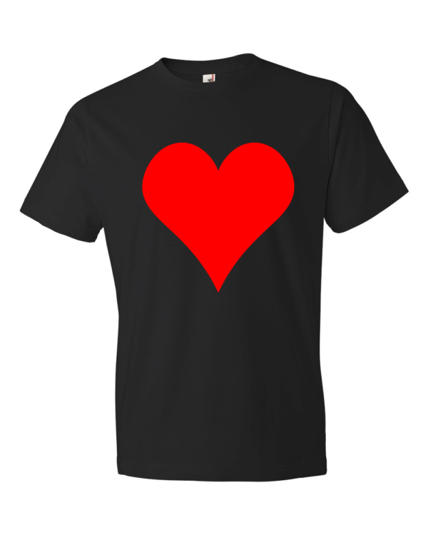 Heart-Lightweight-Fashion-Short-Sleeve-T-Shirt-by-iTEE.com