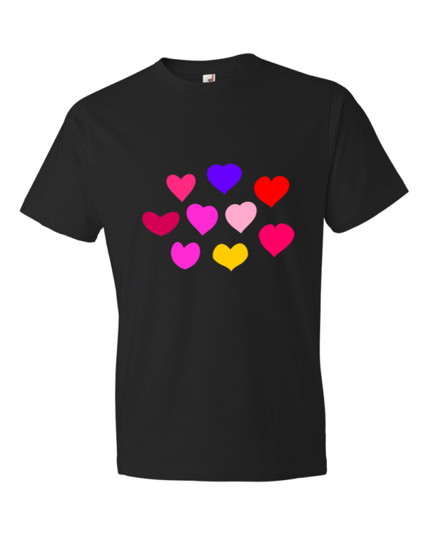 Hearts-Lightweight-Fashion-Short-Sleeve-T-Shirt-by-iTEE.com