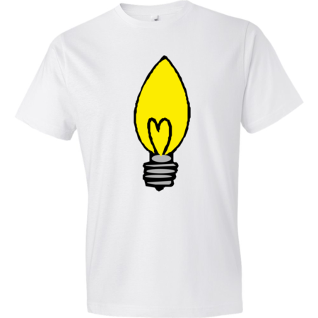 Lamp-Lightweight-Fashion-Short-Sleeve-T-Shirt-by-iTEE.com