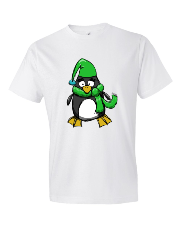 Male-Penguin-Lightweight-Fashion-Short-Sleeve-T-Shirt-by-iTEE.com