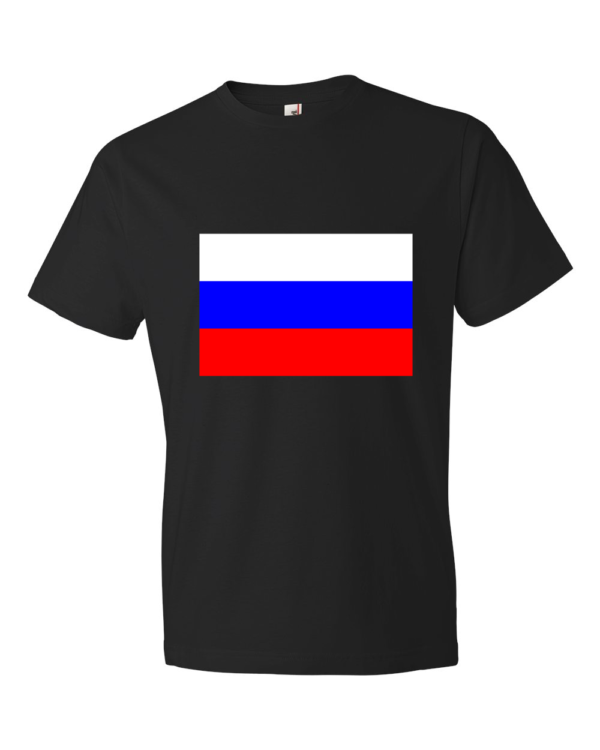 Russia-Lightweight-Fashion-Short-Sleeve-T-Shirt-by-iTEE.com