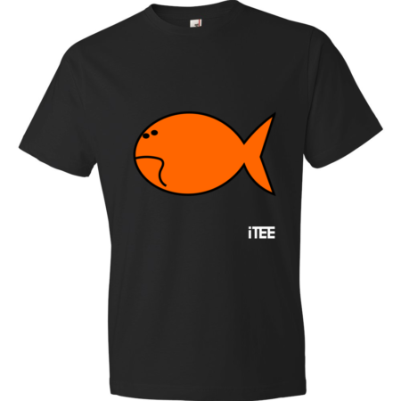 Sad-Fish-Lightweight-Fashion-Short-Sleeve-T-Shirt-by-iTEE.com