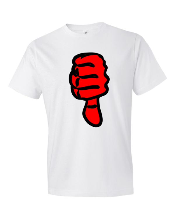 Thumb-Down-Lightweight-Fashion-Short-Sleeve-T-Shirt-by-iTEE.com