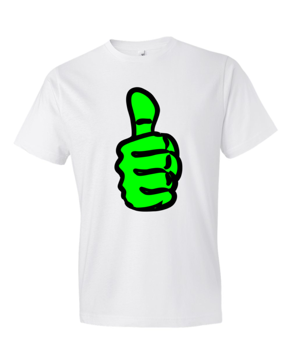 Thumb-Up-Lightweight-Fashion-Short-Sleeve-T-Shirt-by-iTEE.com
