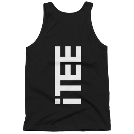 iTEE-Black-Vertical-Logo-Back-Fine-Jersey-Tank-Top-Unisex-by-iTEE.com