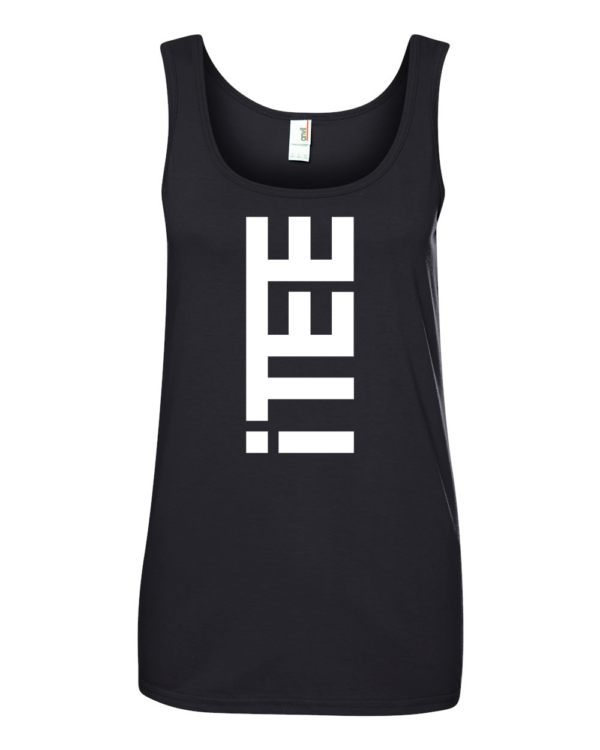 iTEE-White-Vertical-Logo-Front-Ladies-Missy-Fit-Ring-Spun-Tank-Top-by-iTEE.com