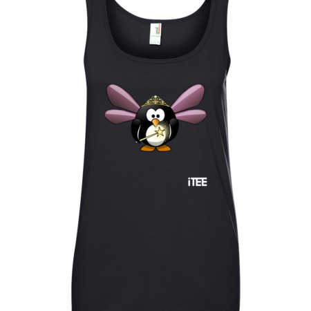 penguin-fairy-ladies-missy-fit-ring-spun-tank-top-by-itee-com