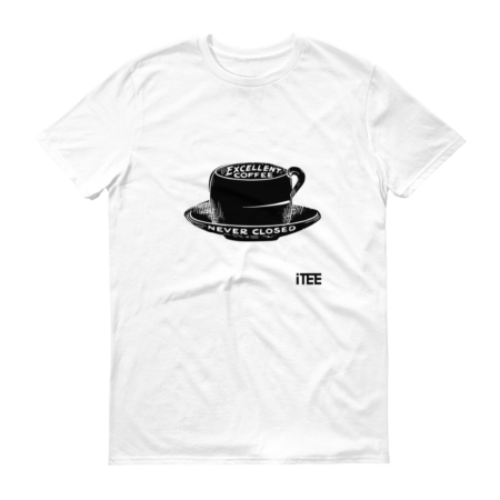 Excellent Coffee Lightweight Fashion Short Sleeve T-Shirt by iTEE.com